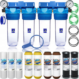 4-stage softening and iron removal filter | MojaWoda.com