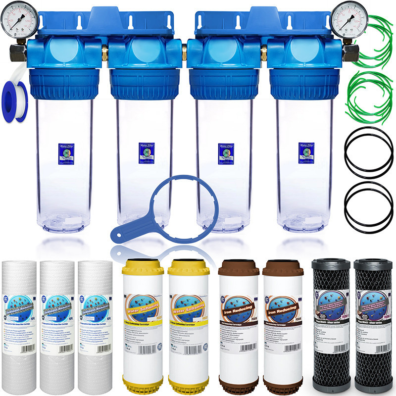 4-stage softening and iron removal filter | MojaWoda.com