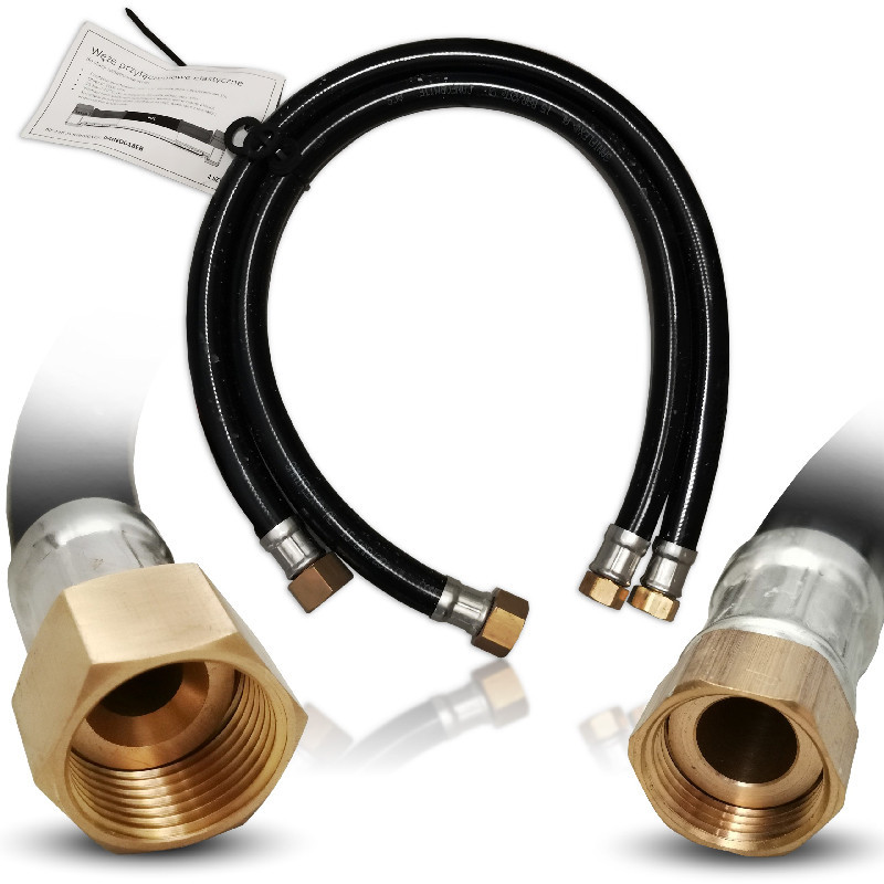 Připojovací hadice k změkčovači vody 3/4x1'' 2 ks | MojaWoda.com