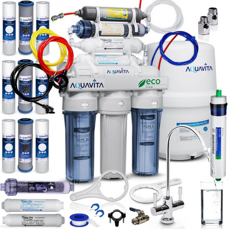 RO8 Aqua Vita REDOX GRD water ionizer reverse osmosis filter