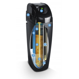 WodaRO BAMBO CARBON MONO 32 monospheric softener | MojaWoda.com