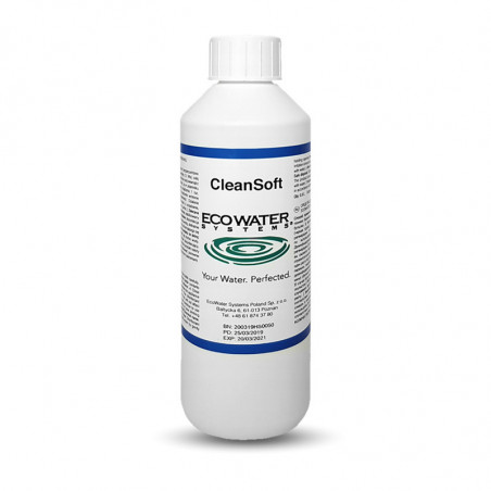 CleanSoft Preparat płyn do czyszczenia zmiękczaczy wody