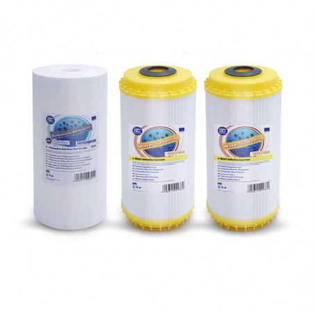 Komplet wkładów Aquafilter FCPS20M10B FCCST10BB