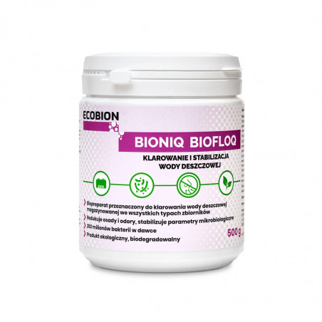 Bioniq Biofloq Přípravek na čištění dešťové vody 500g