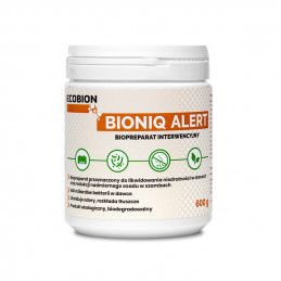 Bioniq Alert Přípravek na čištění drenáže 600 g | MojaWoda.com