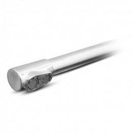 Кухонний кран трьохходовий для осмосу срібний | MojaWoda.com