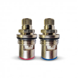 Keramické hlavice pro vodovodní kohoutek filtru vody 2 ks | MojaWoda.com