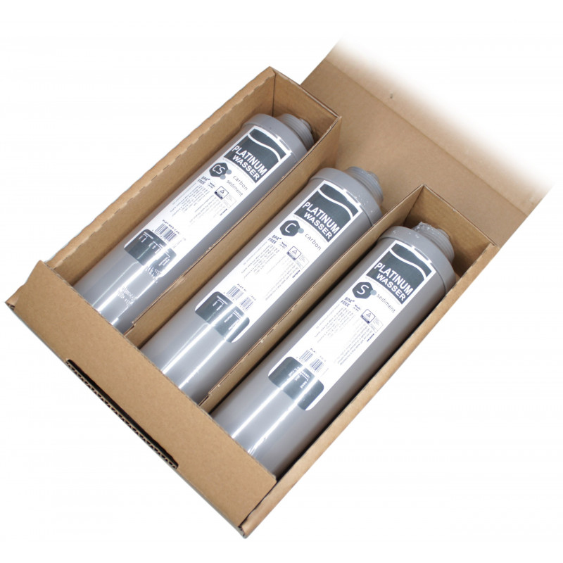 ZESTAW FILTRÓW FILTRY PLATINUM WASSER OSMOZA NEO ZESTAW FILTRÓW FILTRY PLATINUM WASSER OSMOZA NEO
