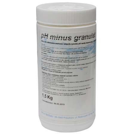 Granules for Reducing pH Value