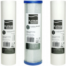 Platinum Cartridge Set WASSER Water Filters
