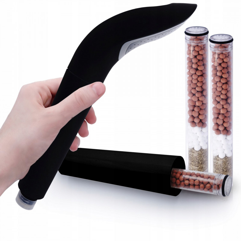 SHOWER FILTER HEAD FHSH-8-CB + CARTRIDGES