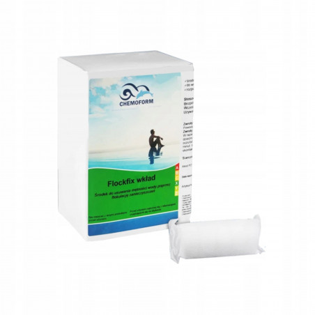 Flockfix Kartúše čistiaci prostriedok do bazéna 1 kg