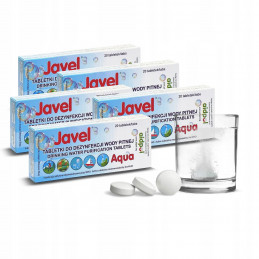 5 x JAVEL Water Purification Tablets for Drinking Water from Wells