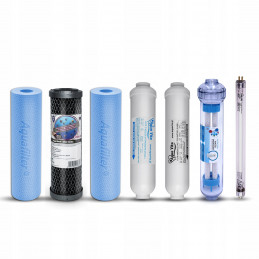 Complete set of cartridges for the BIO PROTECT water filter bulb