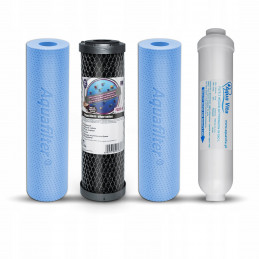 Vložky do filtru vody BIO PROTECT Sada antibakteriálních filtrů po 12 měsících.