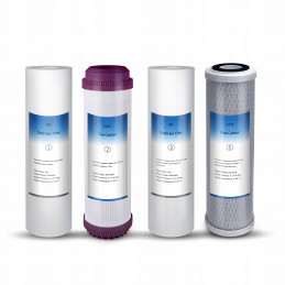 Complete cartridge set for RO400 water filter Service