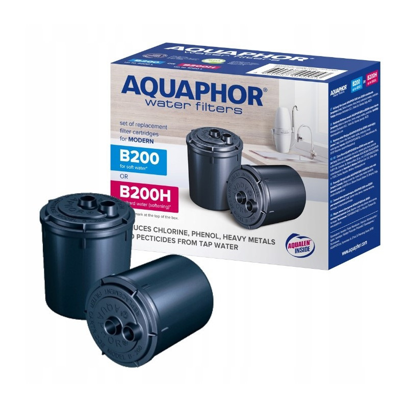 AQUAPHOR B200H FILTER CARTRIDGE FOR MODERN SYSTEM