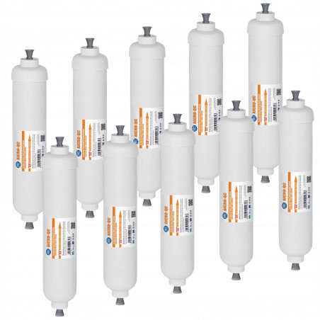 10x WATER FILTER FOR AICRO-QC SAMSUNG LG REFRIGERATOR