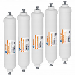 5x WATER FILTER CARTRIDGE FOR AICRO-QC SAMSUNG LG REFRIGERATORS
