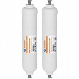 2x WATER FILTER CARTRIDGE FOR AICRO-QC SAMSUNG LG REFRIGERATORS