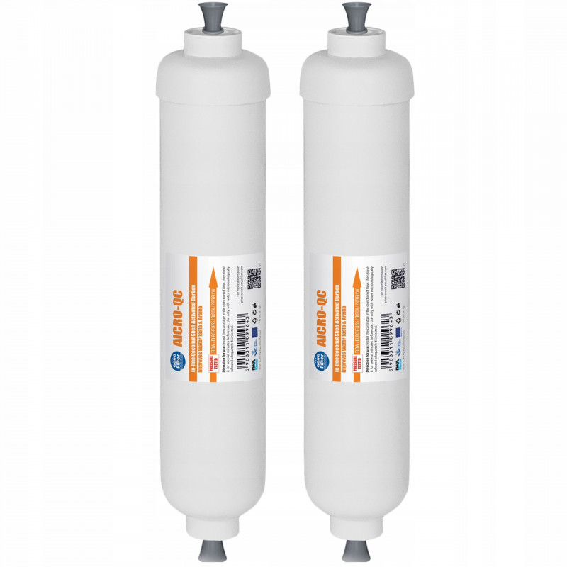2x FILTR KARTUŠE VODY DO CHLADNIČKY AICRO-QC SAMSUNG LG
