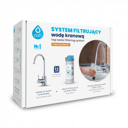 DAFI FLOW COMFORT water flow filter + chrome faucet | MojaWoda.com