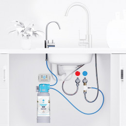 Filtr vody průtokový DAFI FLOW COMFORT + chromová kohout | MojaWoda.com