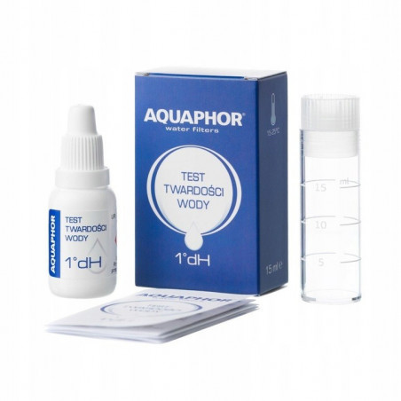Tester twardości wody AQUAPHOR test kropelkowy dH