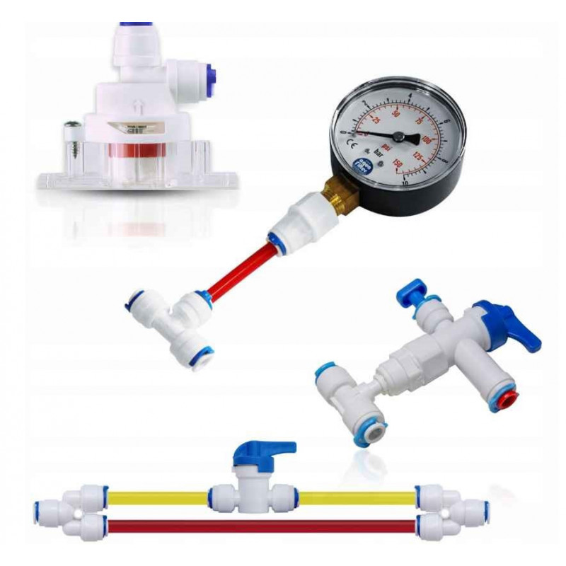 ANTI-SIPHON VALVE PRESSURE GAUGE FR-FLUSH REDOX