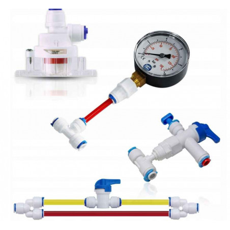 ANTI-SIPHON VALVE PRESSURE GAUGE FR-FLUSH REDOX