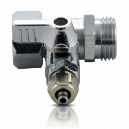 Приєднання 3/8 дюйма з клапаном для фільтра води осмос.