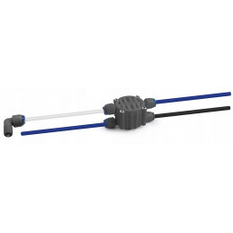 Four-way shut-off valve for GRAPHITE RO filter
