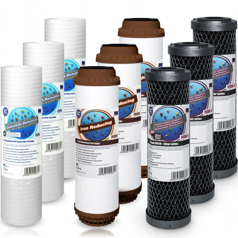 3-STAGE WHOLE HOUSE WATER FILTER CARTRIDGES FCCFE