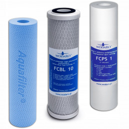 КОМПЛЕКТ КАРТРИДЖІВ водаRO GRAPHITE сервіс піврічний