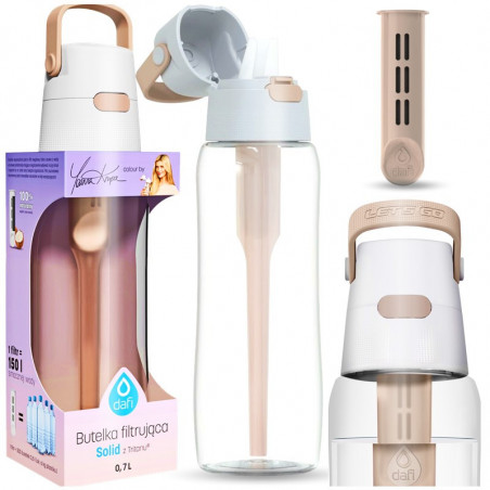 Filtrační láhev DAFI SOLID 0,7l Cappuccino s filtrem