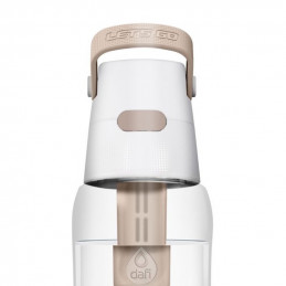 Fľaša filtrujúca DAFI SOLID 0,7l cappuccino s filtrom | MojaVoda.com