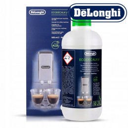 Очищувач DELONGHI Рідина для видалення накипу для кавомашин 500 мл DLSC500