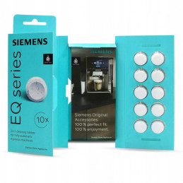 Таблетки для чищення кавомашини 2в1 SIEMENS 10 шт. Очищуючі