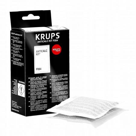 Odkamieniovač KRUPS F054 pre kávovar 2 ks + tester