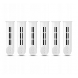 6 filters for DAFI SOFT SOLID filtering bottle white universal cartridges