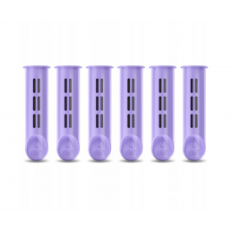 6 filters for DAFI SOFT SOLID Lavender/Purple filtering bottle