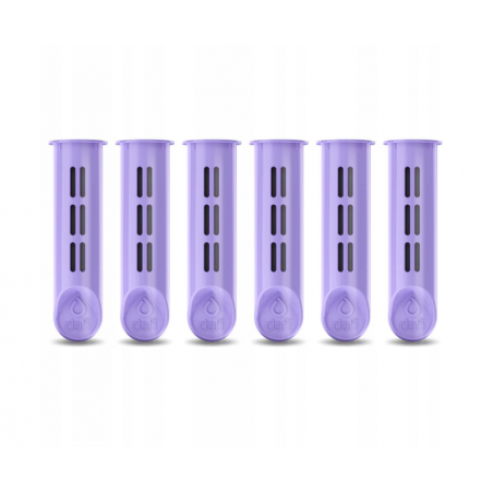 6 filtrów do butelki filtrującej DAFI SOFT SOLID Lavender/Fiolet