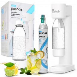 Saturátor na vodu PUSHAIR DAFI bílý | MojaWoda.com