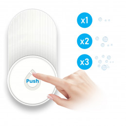 PUSHAIR DAFI water saturator white | MojaWoda.com