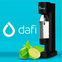 Сатуратора для води PUSHAIR DAFI чорний | MojaWoda.com