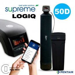 Supreme LOGIQ 50D profesionálny dvojprvkový zmäkčovač vody | MojaVoda.com