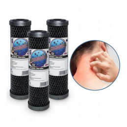 Water filter softener 3/4 '' for the Whole House - Improve skin and hair condition and health!