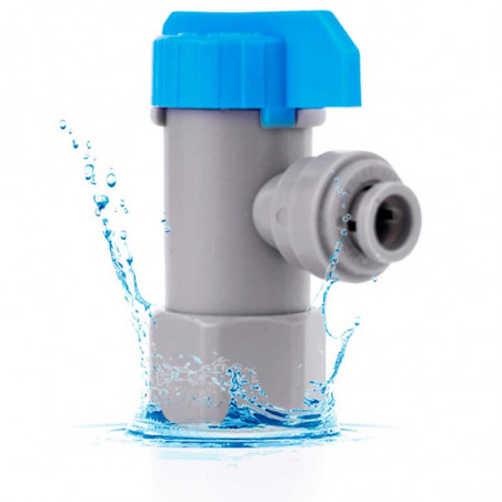 Ventil 1/4" pro nádrž filtru vody s reverzní osmózou