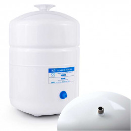 Металевий резервуар для води об'ємом 3,2 галона для системи фільтрації води зворотного осмосу | MojaWoda.com