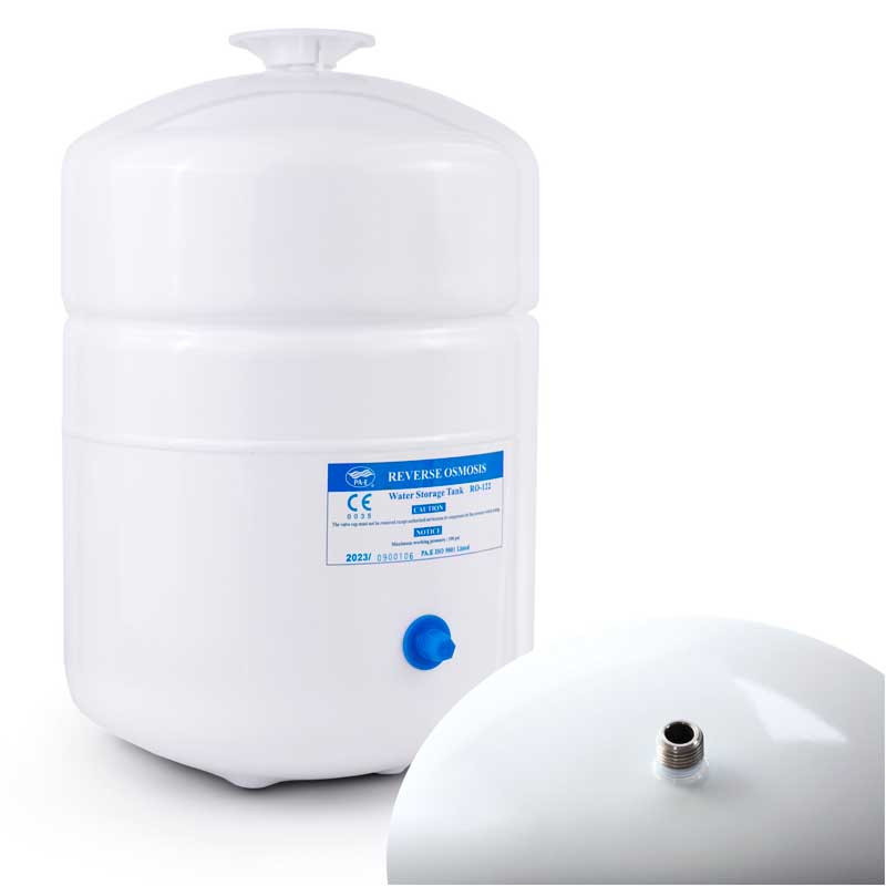 Metal Water Tank 3.2 Gallons for Reverse Osmosis Water Filter | MojaWoda.com Metal Water Tank 3.2 Gallons for Reverse Osmosis Water Filter | MojaWoda.com